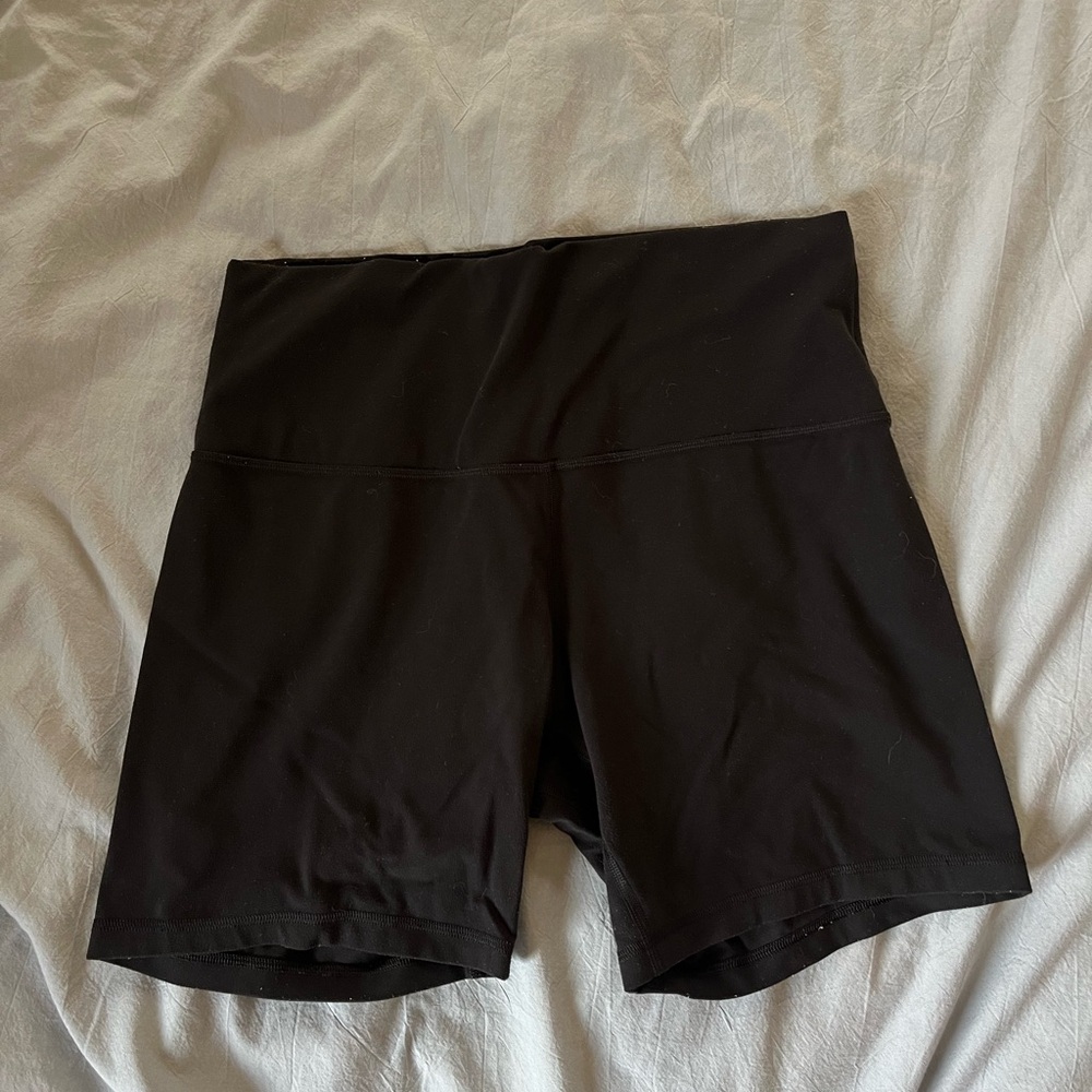 Lululemon Women's Black Align Biker Shorts